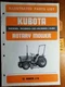 Kubota RCB60-I RCB60-IE RCB60-IA RCB60-IAE Rotary Mower Parts Manual 07909-60101