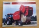 Case International Round and Square Balers RB454 Sales Brochure Pamphlet Specs