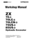 HITACHI ZX 70-3 70LC-3, 70LCN-3 75US-3 85US-3 WORKSHOP MANUAL REPRINTED 