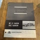 Vintage 1970 Massey Ferguson Mf 25 Tandem Disc Harrow Operators Manual