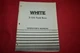 White 2-135 Tractor Operator's Manual TBPA 