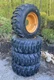 4-12-16.5 SKS-1 Skid Steer Tires/Rims for Case 1845,1845B,1845C-12X16.5-14PLY
