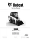 Bobcat S100 Skid Steer Loader Workshop Manual Service Shop Repair 6987401