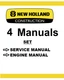 New Holland LS180.B Skid Steer Manual Service Repair Shop Engine PDF USB