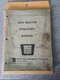 1600 TRACTOR OPERATOR'S MANUAL OLIVER WHITE FARM EQUIPMENT CO.
