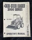 Gehl Company Skid Steer Loader 3000 Series Operators Manual #901922
