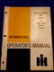 INTERNATIONAL HARVESTER 2500 SERIES B LO BOY TRACTOR OPERATORS MANUAL