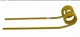 (5) 585-052-10 KT-1 Tedder Tine Fits Kuhn Tedders GF440M,GF440T,GF452P,GF452T