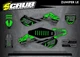 Graphics + Seat Cover Kawasaki KX125 KX250 1999 2000 2001 2002 Decals Stickers
