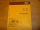 Fiat-Allis 21-C Crawler Tractor UNDERCARRIAGE Shop Service Repair Manual