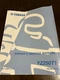 2004 Genuine OEM Yamaha YZ250 T1 Owners Service / Repair Maintenance Manual Book