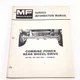 Massey Ferguson MF-750/760/850/860 Combine Power Rear Wheel  Service Manual