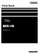 Komatsu WA70-1-SN Wheel Loader Parts Catalog Manual