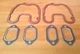 belarus tractor 250as, 300, nortrac 250a engine valve cover&manifolds gaskets