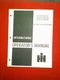 IH CUB CADET TRACTOR MODELS QA-36A & QA-42A SNOWTHROWER ATTACHMENT OWNERS MANUAL