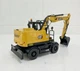 1/25 Scale SANY SY155W Wheel Excavator Diecast Model Toy Collection Gift