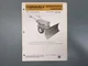Gravely 5000 Series Snowdozer 48 Inch Snowdozer Operator's Manual ~ 1978
