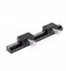 CNC X-axis dovetail groove slider LWX25-L200-2 180mm stroke Manual slide table