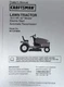 Craftsman DYT4000 Lawn Tractor 917.273642 & 18.5 Engine Owner & Parts (2 Manuals
