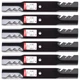 6PK Oregon G3 Gator Blade for 52" Ferris IS1500Z - 5900607, 5900616, 5900833