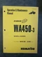 Komatsu WA450-3 Wheel Loader Operation And Maintenance Manual 