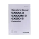 HITACHI EX100-3&nbsp;EX100M-3&nbsp;EX120-3 EXCAVATOR OPERATORS MANUAL #1