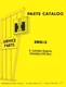 International Farmall V-304 345 392 8 Cylind. Gas Engine Parts Catalog Manual IH