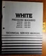 WFE White WM518 MW622 WM725 WM1040 Pressure Washer Technical Service Manual '77