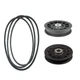 Drive Belt & Idlers Fits John Deere LX172 LX173 LX176 LX178 LX186 LX188 Tractors