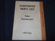 FULLER EATON T-955 SERIES TRANSMISSION PARTS BOOK MANUAL