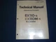 HITACHI EX110-5 EX110M-5 EXCAVATOR TECHNICAL SERVICE SHOP REPAIR MANUAL