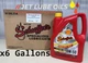 Schaeffer's 5w-50 9001 Supreme Full Synthetic Racing Oil Extra Zinc 6 Gallons