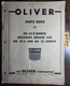 Oliver 22 22-A 22-B Mower Parts Book Manual S5-9-017-6 12/57