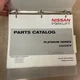 Nissan L02-UCV FORK LIFT TRUCK PARTS MANUAL BOOK CATALOG LIST GUIDE, 2004 ISSUE