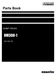 Komatsu HM300-1 Dump Truck Parts Catalog Manual SN HM300-1