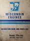 Wisconsin TRA 12D 10D TR-10D Engine Owner, Service, Parts Manual Garden Tractor 