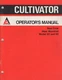  1976  ALLIS-CHALMERS CULTIVATOR ROW CROP 93, 95 OPERATOR'S MANUAL 584860 (732)