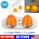 Center Dome Light Plate & Watermelon Light Kit For Peterbilt 359/379/389 W900L