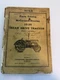 Vintage McCormick Deering TC-4-B 15 30 Gear Drive Tractor Parts Catalog