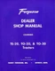 1948-1954 Ford TE-20, TO-20, TO-30 Tractor Factory Shop Service Manual