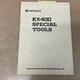 Hitachi EX400 SPECIAL SERVICE TOOLS DRAWING MANUAL EXCAVATOR HYD. FAB. GUIDE
