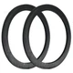 2PCS Fuel Gas Cap Gasket fit for Kenworth T2000 T400 T440 T450 T470 Black