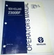 New Holland 2300BF Frame for TV140 Tractors Operators Manual NH 8/98 ORIGINAL!