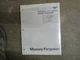 Massey Ferguson Perkins 4.41 4 41 series diesel engine motor repair manual