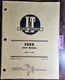 I&T Ford 8000 Tractor Shop Service Repair Manual FO-25 1969