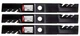 Gator G3 Blades for Kubota RCK60-21Z, RCK60-24B, ZD18, ZD21, Oregon 96-363(3)