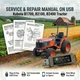 KUBOTA B1700 B2100 B2400 TRACTOR SERVICE REPAIR WORKSHOP MANUAL ON USB
