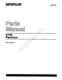 Caterpillar Cat 572G Pipelayer Parts Catalog Manual ser 40U1 40U410