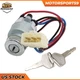 Starter Switch W/ Keys for Kioti DS4510 CK27H DK50SE CK35 CK35 RX6010C Tractors