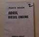 KOMATSU Forklift 6D95L Diesel Engine Spare Parts Manual book FD60 FD70 FD50 E 6